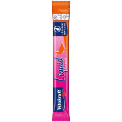 Vitakraft Liquid Snack - Friandise pour Chat au Canard - Lot de 11 boîtes de 6 sachets de 15g