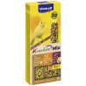 Vitakraft Kräcker Trio-Mix - Boîte de 3 friandises pour Canaris - Miel Sésame /Abricot Figue/Œuf Gra