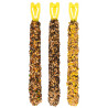 Vitakraft Kräcker Trio-Mix - Boîte de 3 friandises pour Canaris - Miel Sésame /Abricot Figue/Œuf Gra