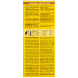 Vitakraft Kräcker Trio-Mix - Boîte de 3 friandises pour Canaris - Miel Sésame /Abricot Figue/Œuf Gra