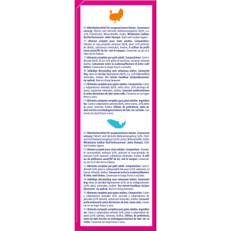 Vitakraft Poésie Multipack Délice - Assortiment de pochons Viande et Poisson en gelée - Lot de 42 sachets de 85 g Vitakraft Poésie Multipack Délice - Assortiment de pochons Viande et Poisson en gelée - Lot de 42 sachets de 85 g