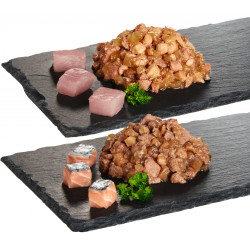 Vitakraft Poésie Multipack Délice - Assortiment de pochons Viande et Poisson en gelée - Lot de 42 sachets de 85 g