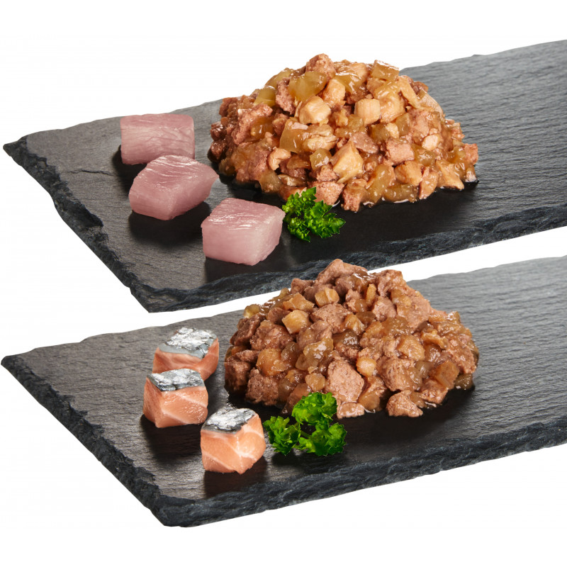 Vitakraft Poésie Multipack Délice - Assortiment de pochons Viande et Poisson en gelée - Lot de 42 sachets de 85 g