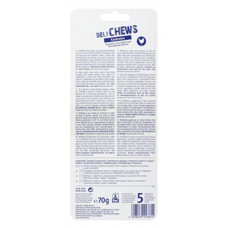 Vitakraft Os à mâcher noués et Poulet pour petit Chien