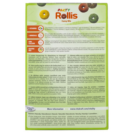 Vitakraft Rollis Party - Friandise Petit mammifères 500g