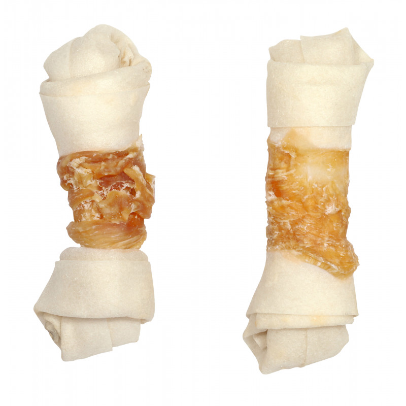 Vitakraft Os à mâcher noués et Poulet - Friandise pour Chien de taille moyenne