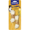 Vitakraft Os à mâcher noués et Poulet - Friandise pour Chien de taille moyenne - Lot de 3 sachets de 2 Os