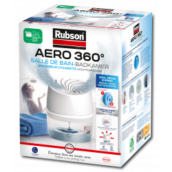 Absorbeur d'Humidité spécial Salle de Bain  (inclus 1 recharge) et 6 recharges en tabs neutres pour l'absorbeur d'humidité. 2