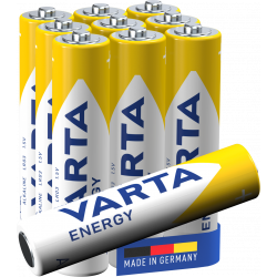 Varta - Pack de 2 - Blister de 10 Piles Alcalines ENERGY AAA