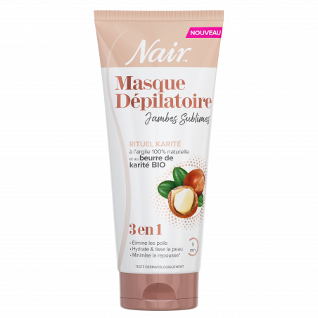 Nair - Masque dépilatoire Jambes Sublimes Rituel karité