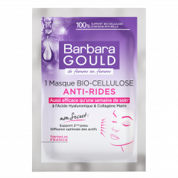 Pack de 2 - Barbara Gould - Masque anti-rides bio cellulose