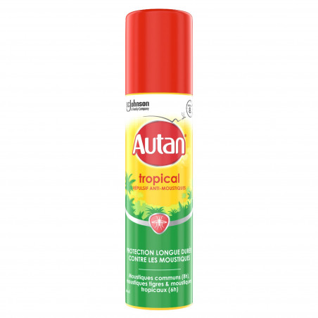 Pack de 3 - Autan Tropical Spray Aerosol 100 Ml