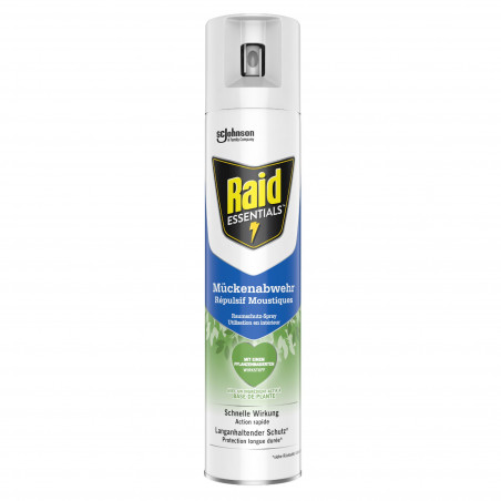 Pack de 3 - Raid Essentials Spray Repulsifs Volants 300 Ml Pack de 3 - Raid Essentials Spray Repulsifs Volants 300 Ml