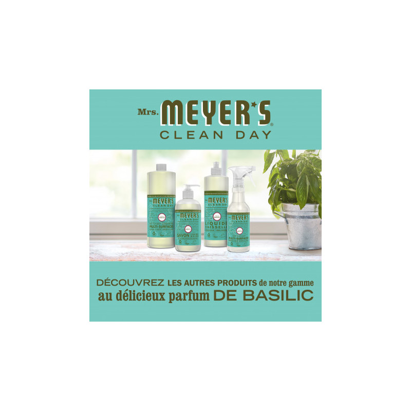 Mrs Meyer'S Clean Day Nettoyant Multi Surface Concentre Parfum Basilic 946 Ml