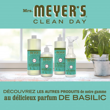 Mrs Meyer'S Clean Day Nettoyant Multi Surface Concentre Parfum Basilic 946 Ml Mrs Meyer'S Clean Day Nettoyant Multi Surface Concentre Parfum Basilic 946 Ml