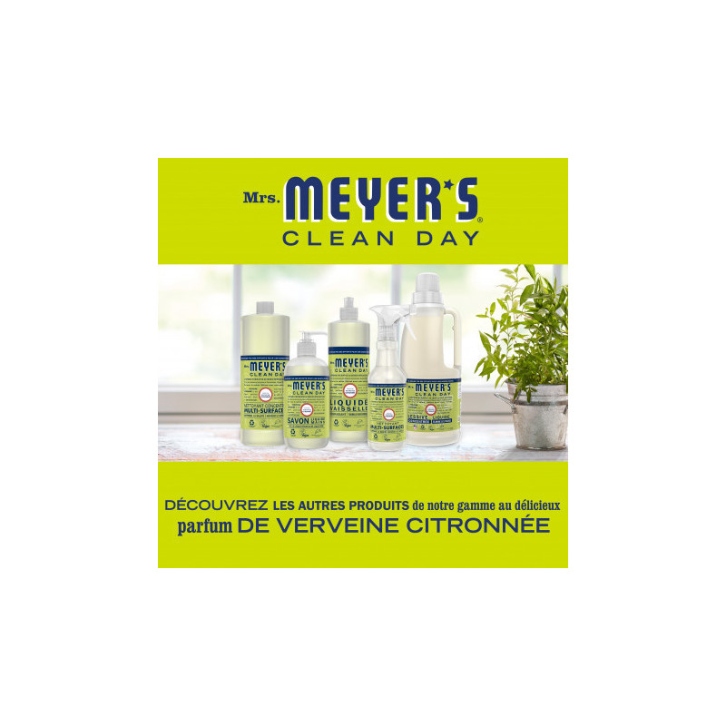 Mrs Meyer'S Clean Day Lessive Concentree Parfum Verveine Citronnee 31 Doses 946 Ml