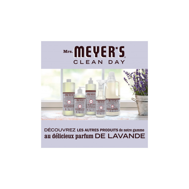Mrs Meyer'S Clean Day Lessive Concentree Parfum Lavande 31 Doses 946 Ml