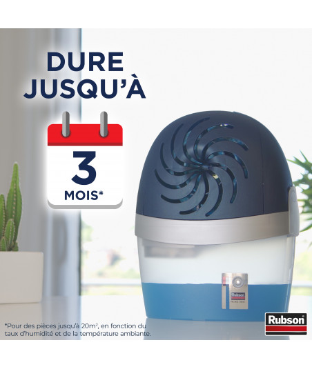 Pack de 2 lots de 6 Rubson - Absorbeur Aero 360 Recharge Neutre