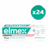 Pack de 24 Dentifrices elmex® Sensitive Dents Sensibles Répare & Prévient - 75 ml