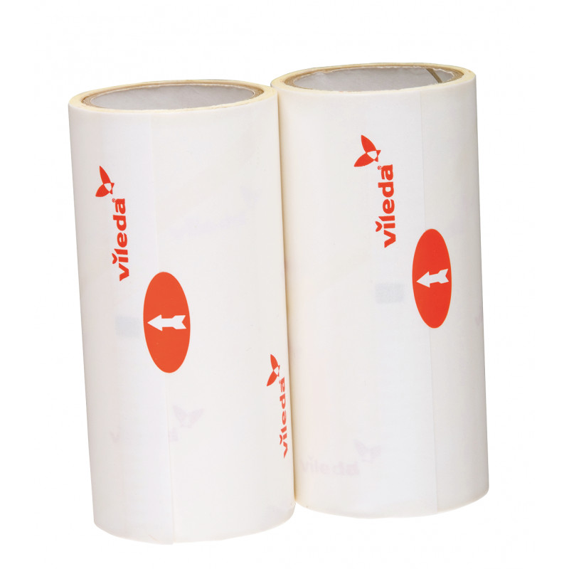 Vileda - Pack de 3 - Brosses adhésives recharge 2x29 feuilles