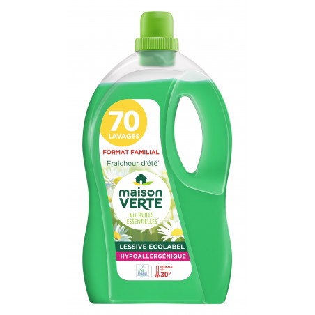 Maison Verte Lessive bouteille Fraîcheur d'été 4