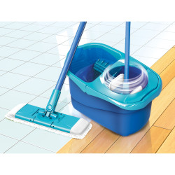 Spontex - 1 Lot de 2 Recharges Microfibre pour Balai Express System + 2