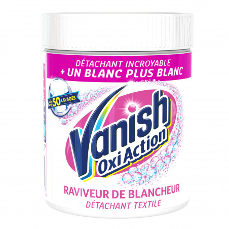 Vanish Détachant Oxi Action Poudre Blanc 30° 500g