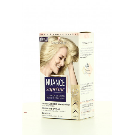 Schwarzkopf Nuance Suprême Coloration 9-0 Blond Clair