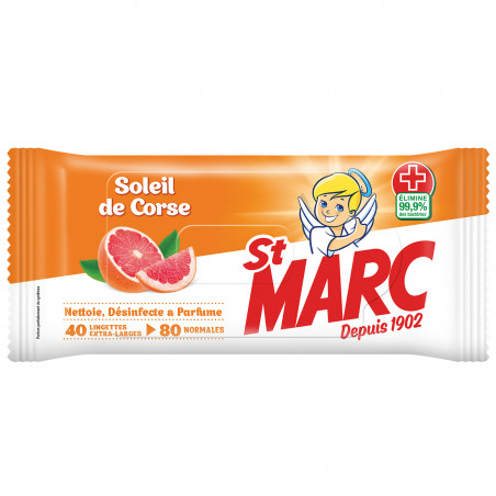 St Marc Lingettes Soleil de Corse X 40