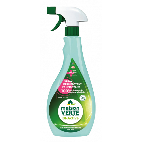 Maison Verte -  Nettoyants Ménagers Pistolet Désinfectant 730mL