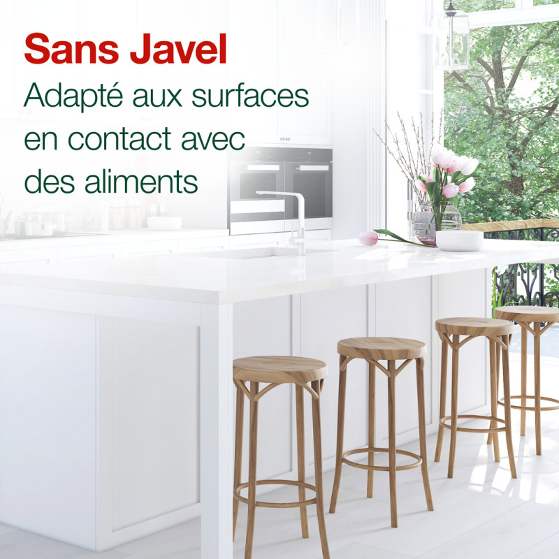 Cif Gel Anti-Bactérien Multi-Usages Sans Javel 1l