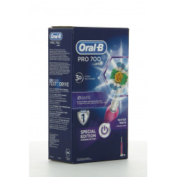 Oral B - Brosses à Dents Electrique - Pro 700 Special Edtion Rose