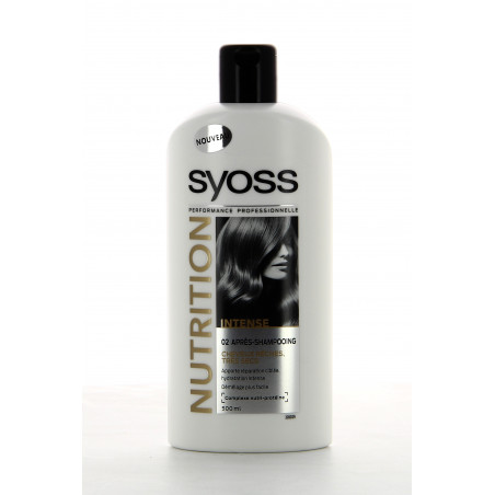 Syoss Après shampooing 500 Ml Nutrition Cheveux Rêches, Très Secs