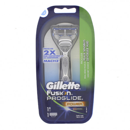 Gilette rasoir fusion proglide power silertouch