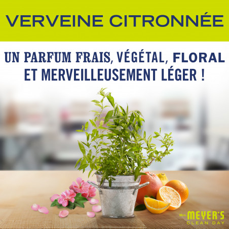 Mrs Meyer's - Liquide Vaisselle Parfum Verveine Citronnee 473 Ml Mrs Meyer's - Liquide Vaisselle Parfum Verveine Citronnee 473 Ml