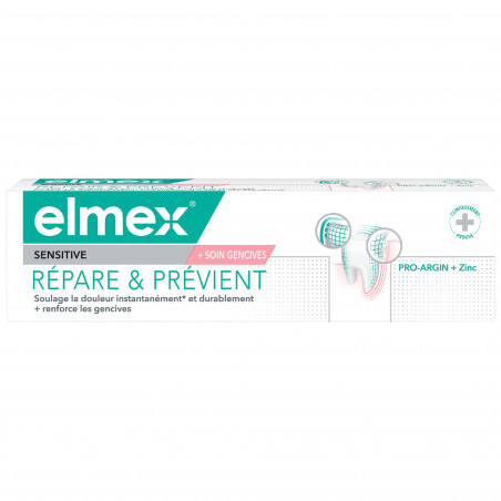 ELMEX DENTIFRICE REPARE ET PREVIENT 75ML