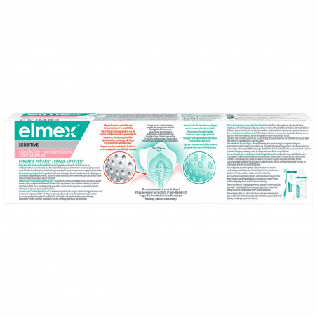 ELMEX DENTIFRICE REPARE ET PREVIENT 75ML