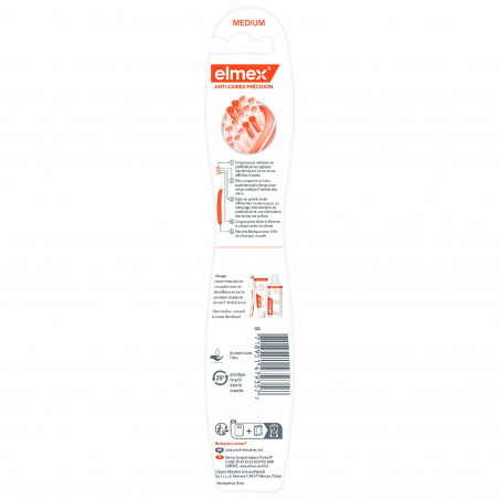 ELMEX BROSSE A DENTS ANTI CARIE PRECISION MEDIUM x1