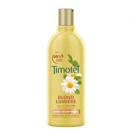 Pack de 12 Timotei Après Shampoing Blond Lumière 300ml