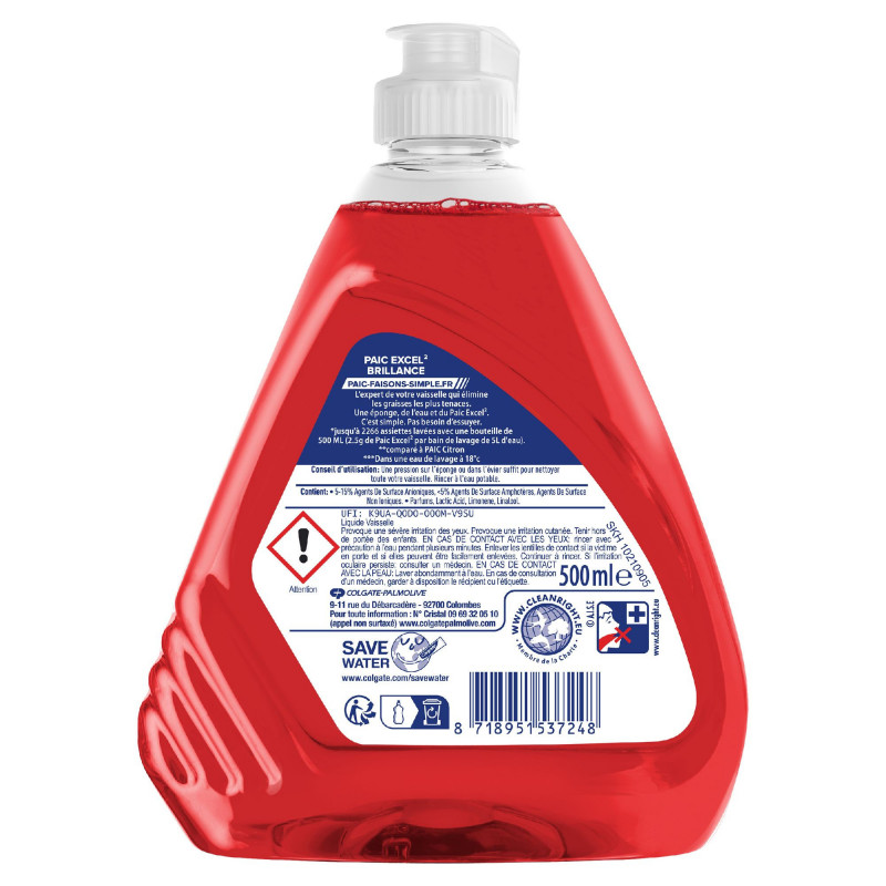PAIC EXCEL2 BRILLANCE 500ML