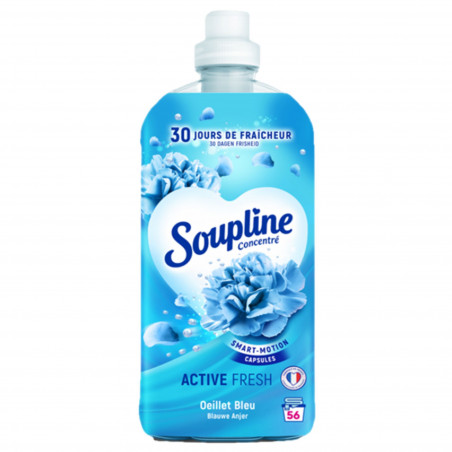 SOUPLINE CONC ACTIVE FRESH OEILLET BLEU 1200ML