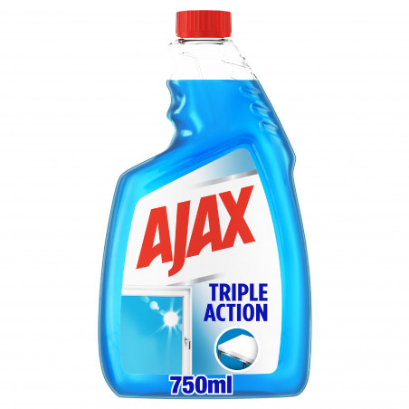 AJAX VITRES TRIPLAC ORIG VEG RECH 750ML