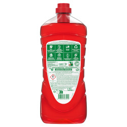 AJAX Nettoyant Ménager Sols et Multi Surfaces Fête des Fleurs Champs de Coquelicots Lot de 12 x 1250ml