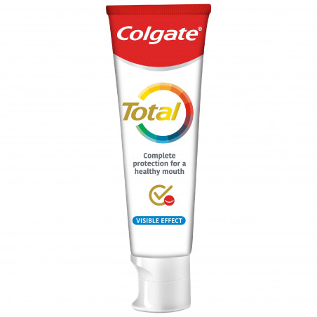 COLGATE Dentifrice Colgate Total Action Effet Visible Lot de 12 x 75ml