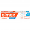 ELMEX Dentifrice Anti-Caries Blancheur Douce Bouclier Double Protection 0% Colorant Lot de 12 x 75ml