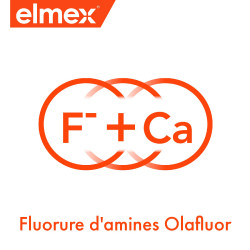 ELMEX Dentifrice Anti-Caries Blancheur Douce Bouclier Double Protection 0% Colorant Lot de 12 x 75ml