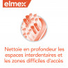 ELMEX Brosse à Dents Manuelle Médium Anti-Caries Précision Interdentaire Lot de 6 unités