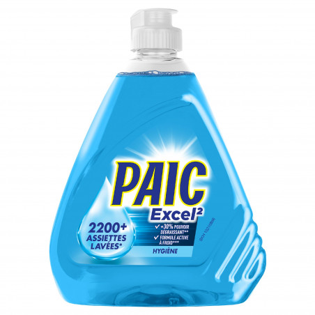 PAIC Liquide Vaisselle Paic Excel² Hygiène Lot de 12 x 500ml