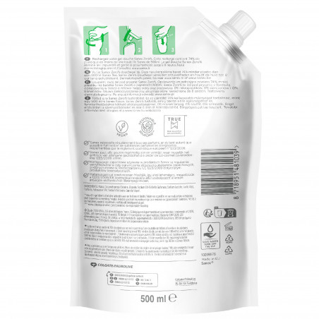 SANEX Eco Recharge Gel Douche Zero% Purifiant Tous Types de Peaux Lot de 12 x 500ml SANEX Eco Recharge Gel Douche Zero% Purifiant Tous Types de Peaux Lot de 12 x 500ml