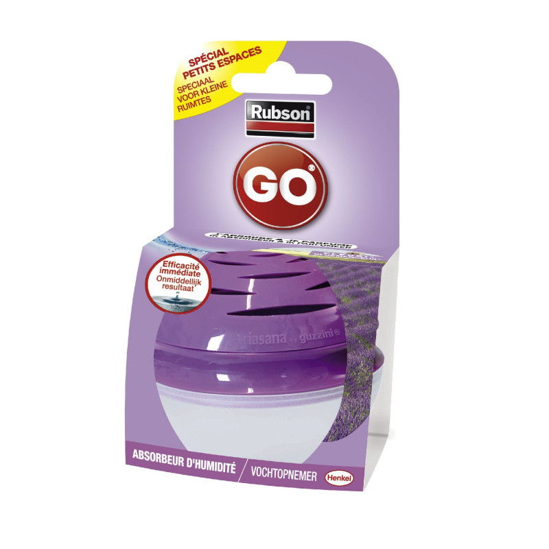 Pack de 2 - Rubson - Absorbeur Go Appareil J'Absorbe Et Je Parfume Fleuri